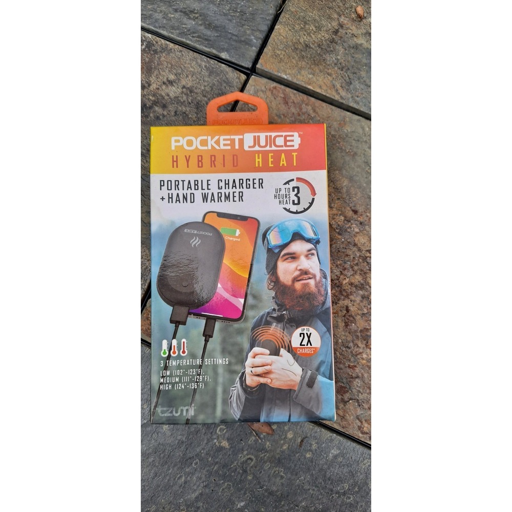 Pocket Juice‎ Charger + Handwarmer